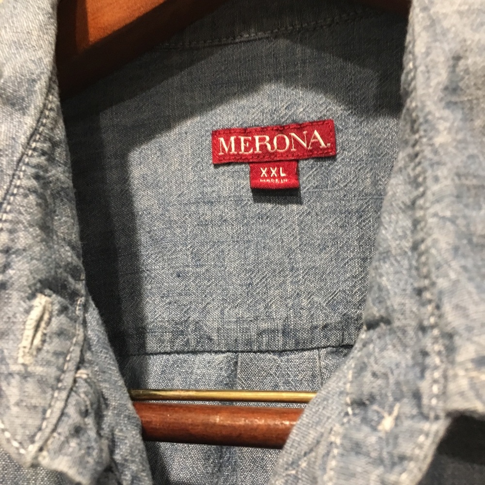 MERONA- Jean shirt size XXL